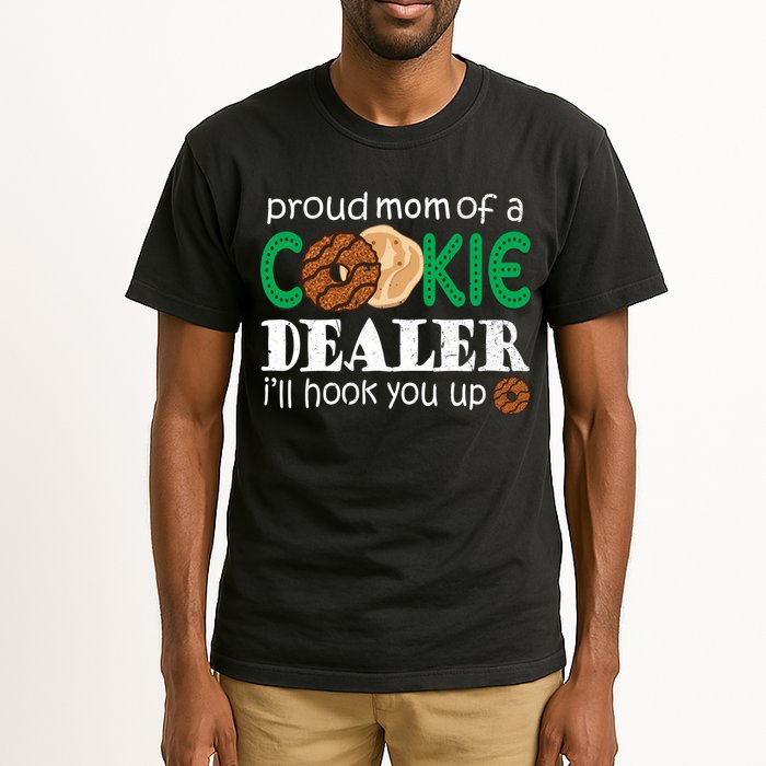 Scout Proud Mom Of A Cookie Dealer Troop Leader Tall T-Shirt