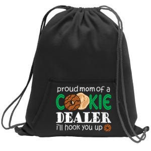 Scout Proud Mom Of A Cookie Dealer Troop Leader Sweatshirt Cinch Pack Bag