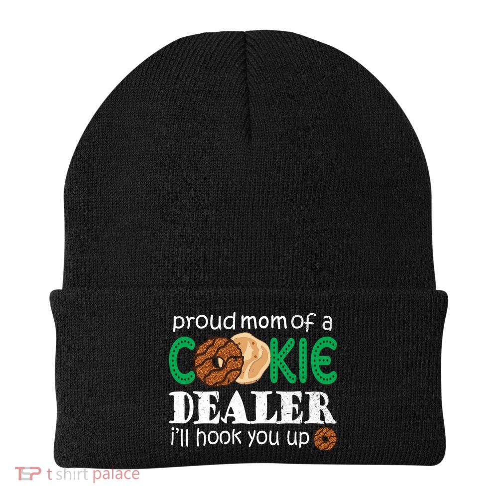 Scout Proud Mom Of A Cookie Dealer Troop Leader Beanie