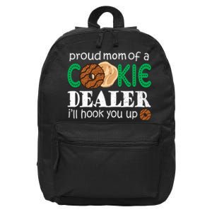 Scout Proud Mom Of A Cookie Dealer Troop Leader 16 in Basic Backpack