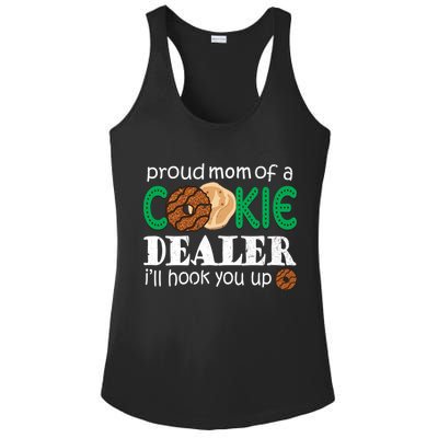 Scout Proud Mom Of A Cookie Dealer Troop Leader Ladies PosiCharge Competitor Racerback Tank