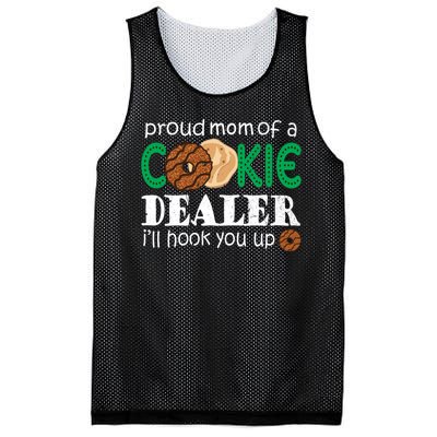 Scout Proud Mom Of A Cookie Dealer Troop Leader Mesh Reversible Basketball Jersey Tank