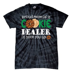 Scout Proud Mom Of A Cookie Dealer Troop Leader Tie-Dye T-Shirt