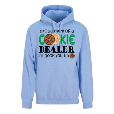 Scout Proud Mom Of A Cookie Dealer Troop Leader Unisex Surf Hoodie