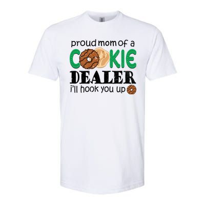 Scout Proud Mom Of A Cookie Dealer Troop Leader Softstyle CVC T-Shirt