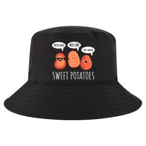 Sweet Potato Motivation Root Vegetable Camote Vegetarian Cool Comfort Performance Bucket Hat