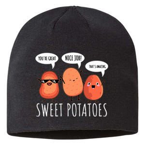 Sweet Potato Motivation Root Vegetable Camote Vegetarian Sustainable Beanie