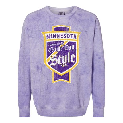 Scandinavian Pride Minnesota Pride Beer Label Colorblast Crewneck Sweatshirt