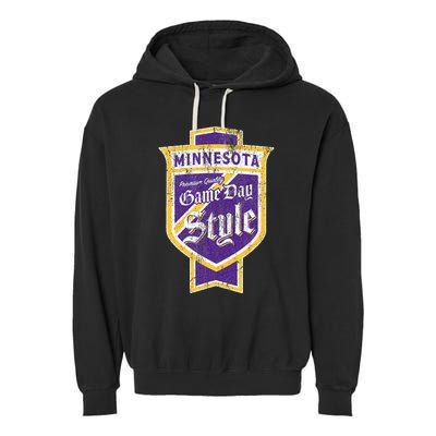 Scandinavian Pride Minnesota Pride Beer Label Garment-Dyed Fleece Hoodie