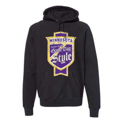 Scandinavian Pride Minnesota Pride Beer Label Premium Hoodie