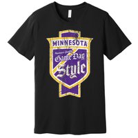 Scandinavian Pride Minnesota Pride Beer Label Premium T-Shirt