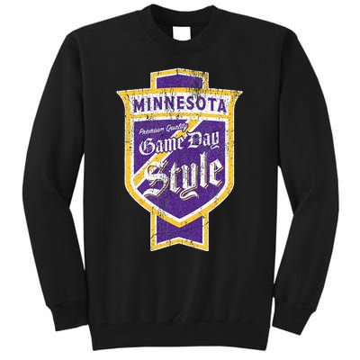 Scandinavian Pride Minnesota Pride Beer Label Tall Sweatshirt