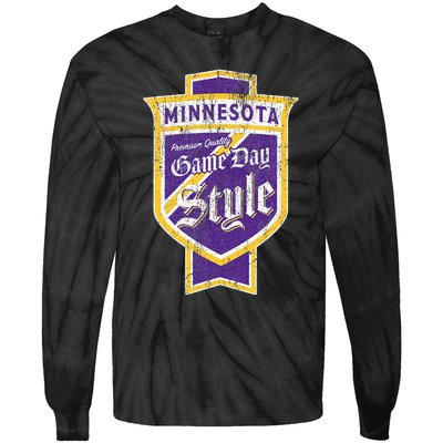 Scandinavian Pride Minnesota Pride Beer Label Tie-Dye Long Sleeve Shirt