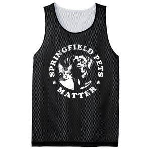 Springfield Pets Matter Funny Presidential Debate Humor Mesh Reversible Basketball Jersey Tank