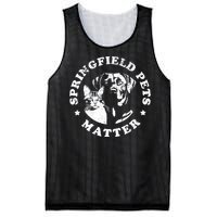 Springfield Pets Matter Funny Presidential Debate Humor Mesh Reversible Basketball Jersey Tank