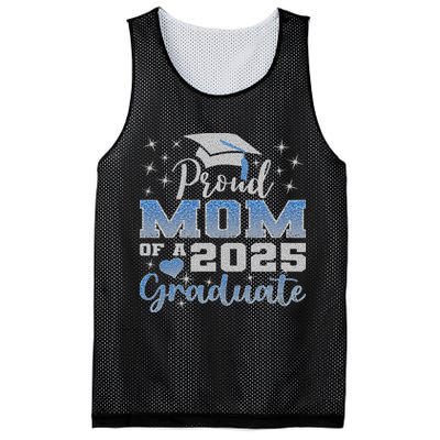 Super Proud Mom Of 2025 Graduate Awesome Family College Mesh Reversible Basketball Jersey Tank