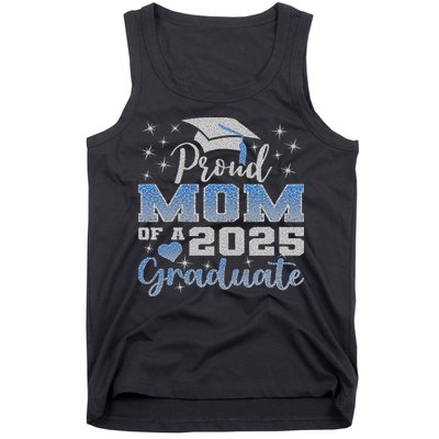 Super Proud Mom Of 2025 Graduate Awesome Family College Tank Top