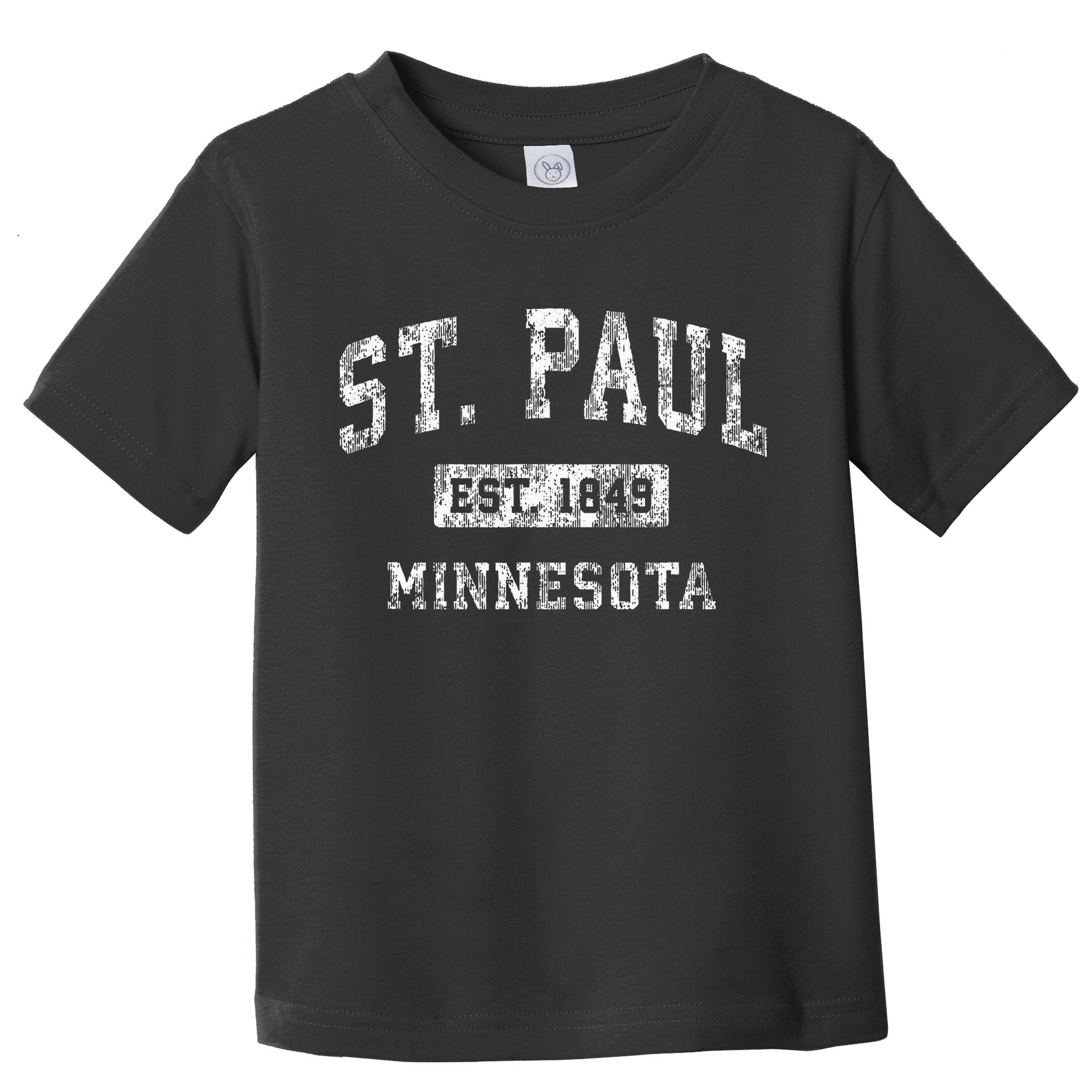 St. Paul Minnesota Mn Vintage Established Sports Toddler T-Shirt