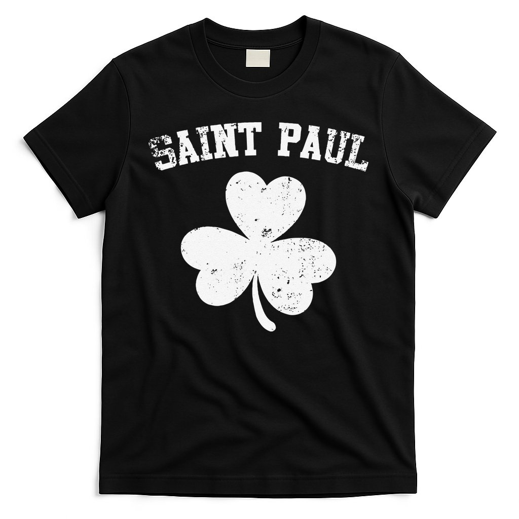 Saint Paul Minnesota St Patrick's Day Shamrock T-Shirt