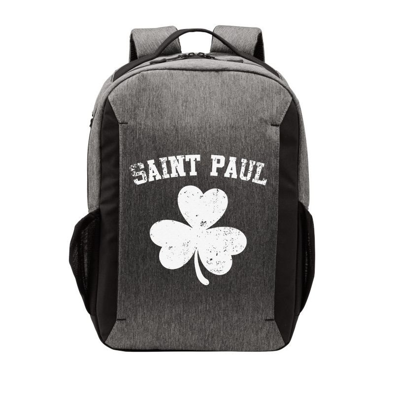 Saint Paul Minnesota St Patrick's Day Shamrock Vector Backpack