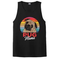 S Pug Mama Cute Dog Mom Funny Girls Gift Vneck PosiCharge Competitor Tank