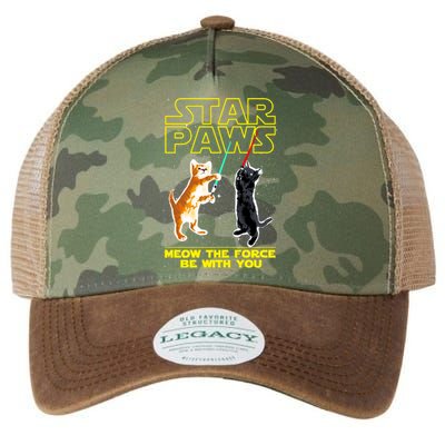 Star Paws Meow The Force Be With You Legacy Tie Dye Trucker Hat