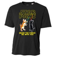 Star Paws Meow The Force Be With You Cooling Performance Crew T-Shirt