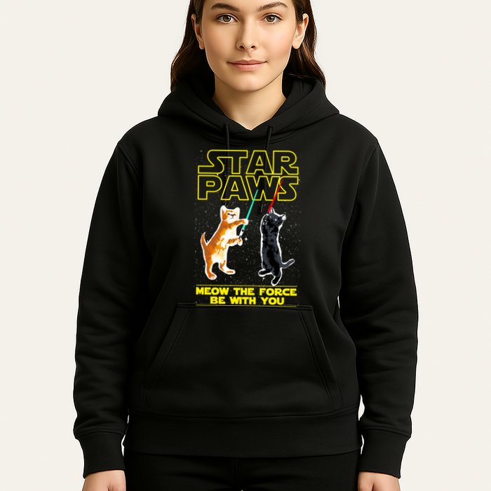 Star Paws Meow The Force Be With You Hoodie
