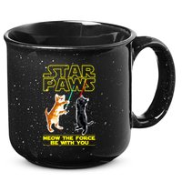 Star Paws Meow The Force Be With You 15oz Campfire Ceramic Mug