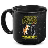 Star Paws Meow The Force Be With You 15oz Campfire Ceramic Mug