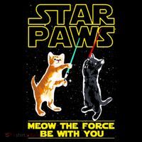 Star Paws Meow The Force Be With You Flatbill Hat