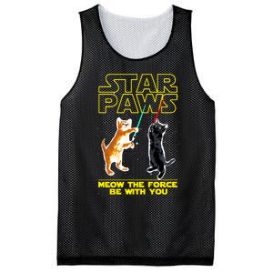 Star Paws Meow The Force Be With You Mesh Reversible Basketball Jersey Tank