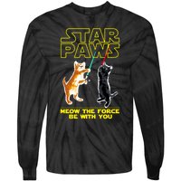 Star Paws Meow The Force Be With You Tie-Dye Long Sleeve Shirt