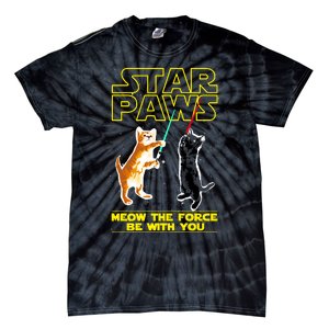 Star Paws Meow The Force Be With You Tie-Dye T-Shirt