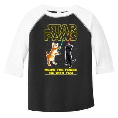 Star Paws Meow The Force Be With You Toddler Fine Jersey T-Shirt