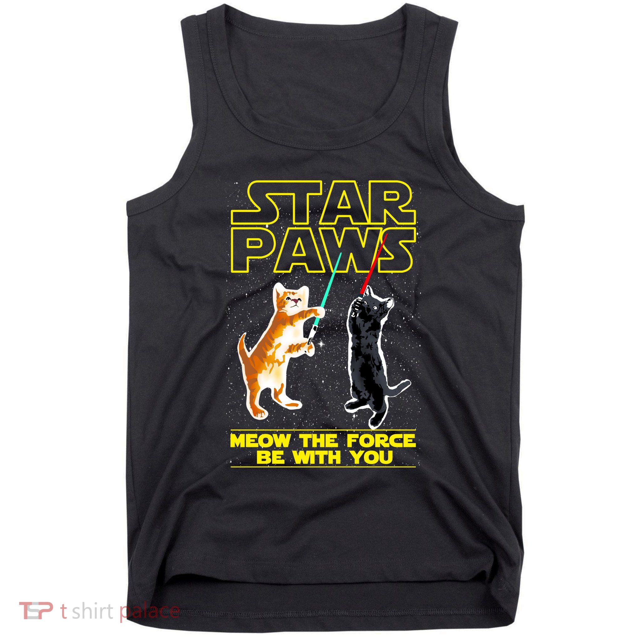 Star Paws Meow The Force Be With You Tank Top