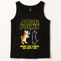 Star Paws Meow The Force Be With You Tank Top