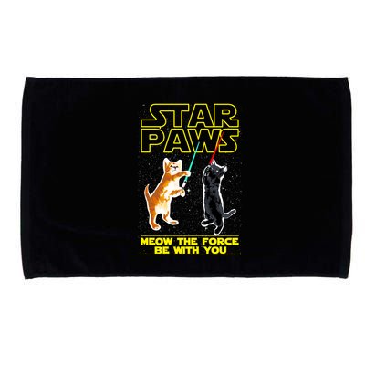 Star Paws Meow The Force Be With You Microfiber Hand Towel
