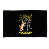 Star Paws Meow The Force Be With You Microfiber Hand Towel
