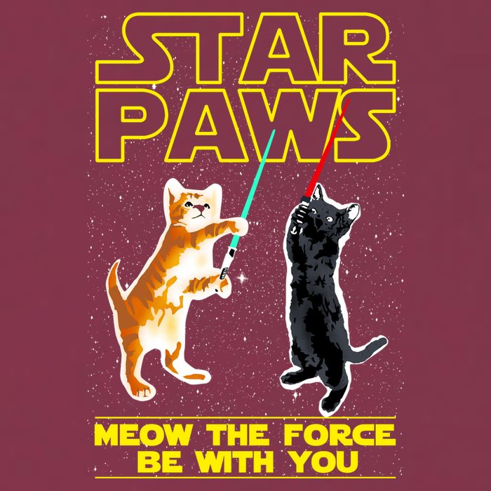 Star Paws Meow The Force Be With You 16oz Travel Tumbler