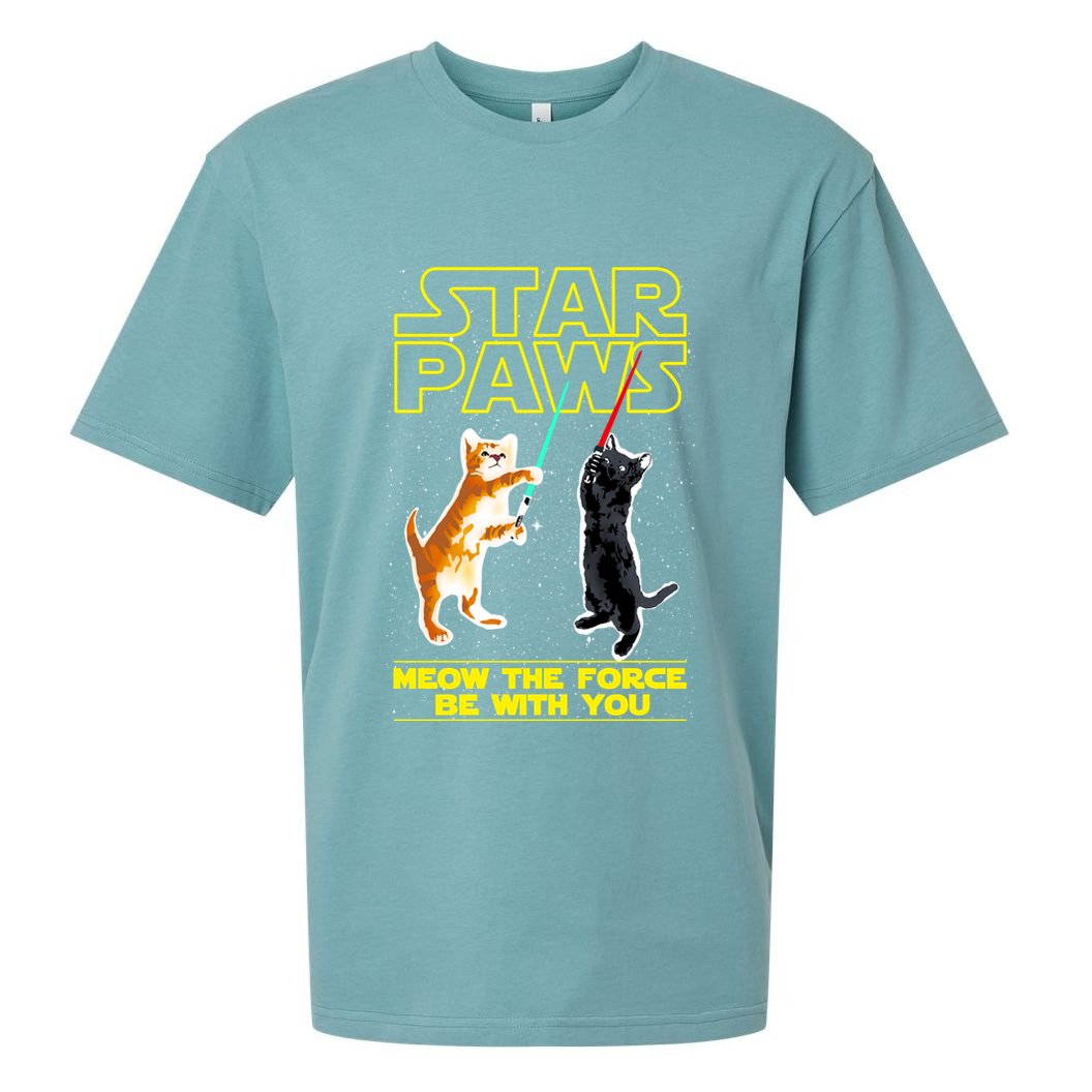 Star Paws Meow The Force Be With You Sueded Cloud Jersey T-Shirt