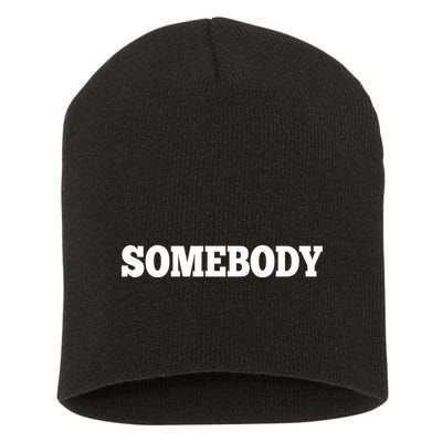 Somebodys Problem Matching Couple Family Shirt Short Acrylic Beanie