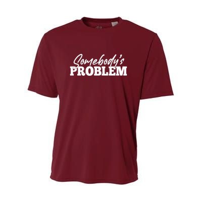 Somebodys Problem Matching Couple Family Shirt Youth Performance Sprint T-Shirt