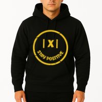 Stay Positive Math Teacher Mathematician Avoid Negativity Hoodie