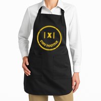 Stay Positive Math Teacher Mathematician Avoid Negativity Apron