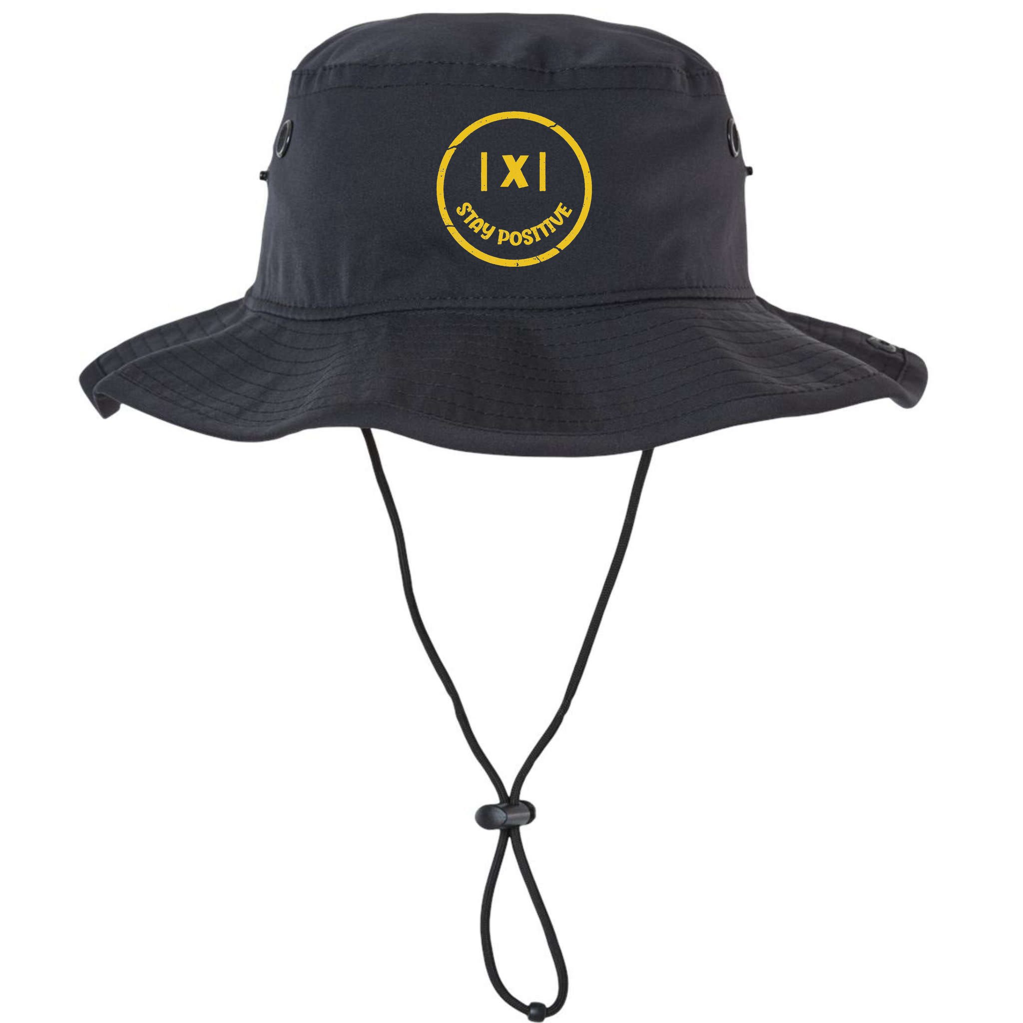 Stay Positive Math Teacher Mathematician Avoid Negativity Bucket Hat