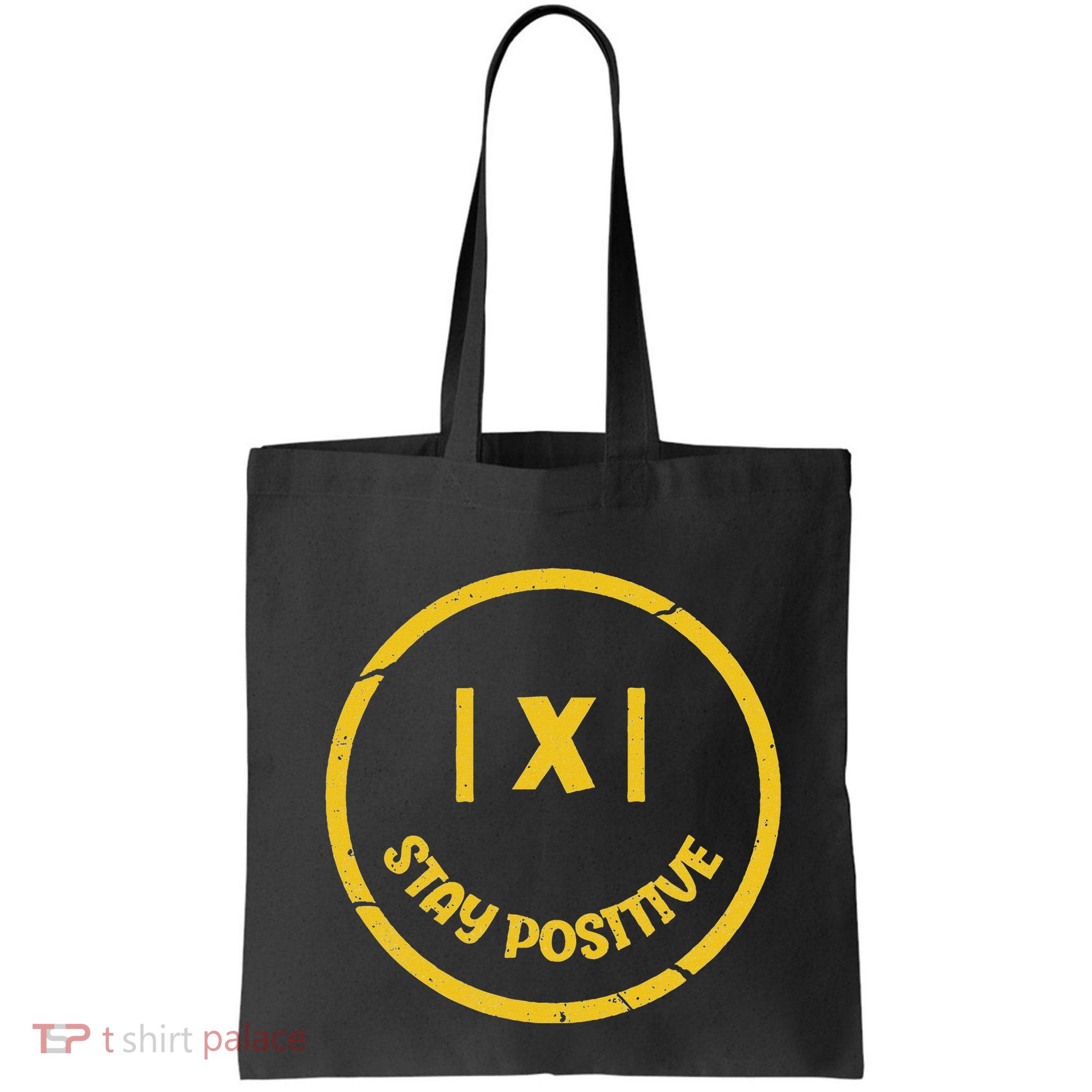 Stay Positive Math Teacher Mathematician Avoid Negativity Bag