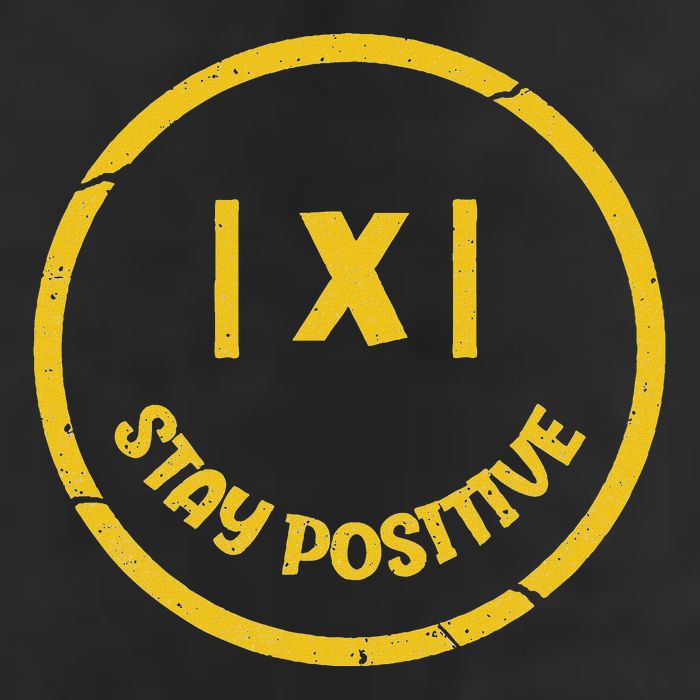 Stay Positive Math Teacher Mathematician Avoid Negativity Golf Towel