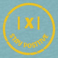 Stay Positive Math Teacher Mathematician Avoid Negativity Sueded Cloud Jersey T-Shirt