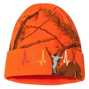 Ski Pulse Mountain Winter Sports Skier Skiing Heartbeat Gift Kati Licensed 12" Camo Beanie